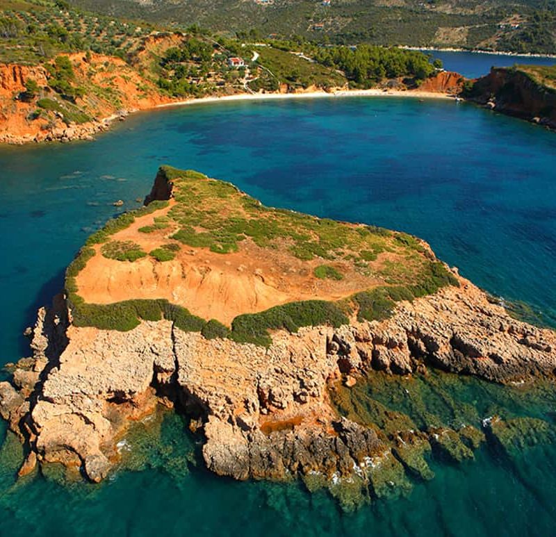 Κοκκινόκαστρο & Αρχαία Ικός